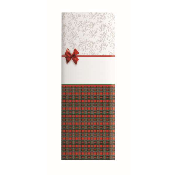 Tovaglia Natalizia Intissé Scozzese - Perfetta per Tavole Festive Eleganti