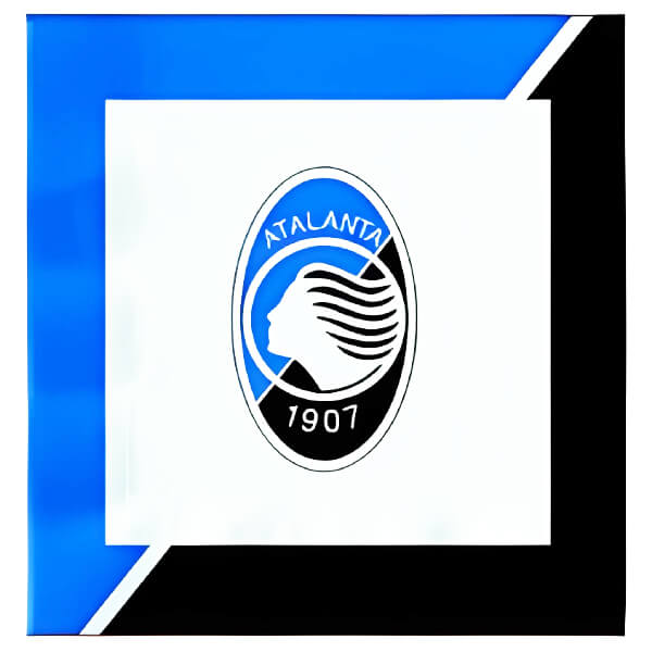 Tovaglioli Atalanta Calcio 33x33cm in carta, perfetti per eventi da tifosi