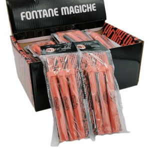 Fontane Magiche Milan 12 cm, candele scintillanti perfette per torte e celebrazioni