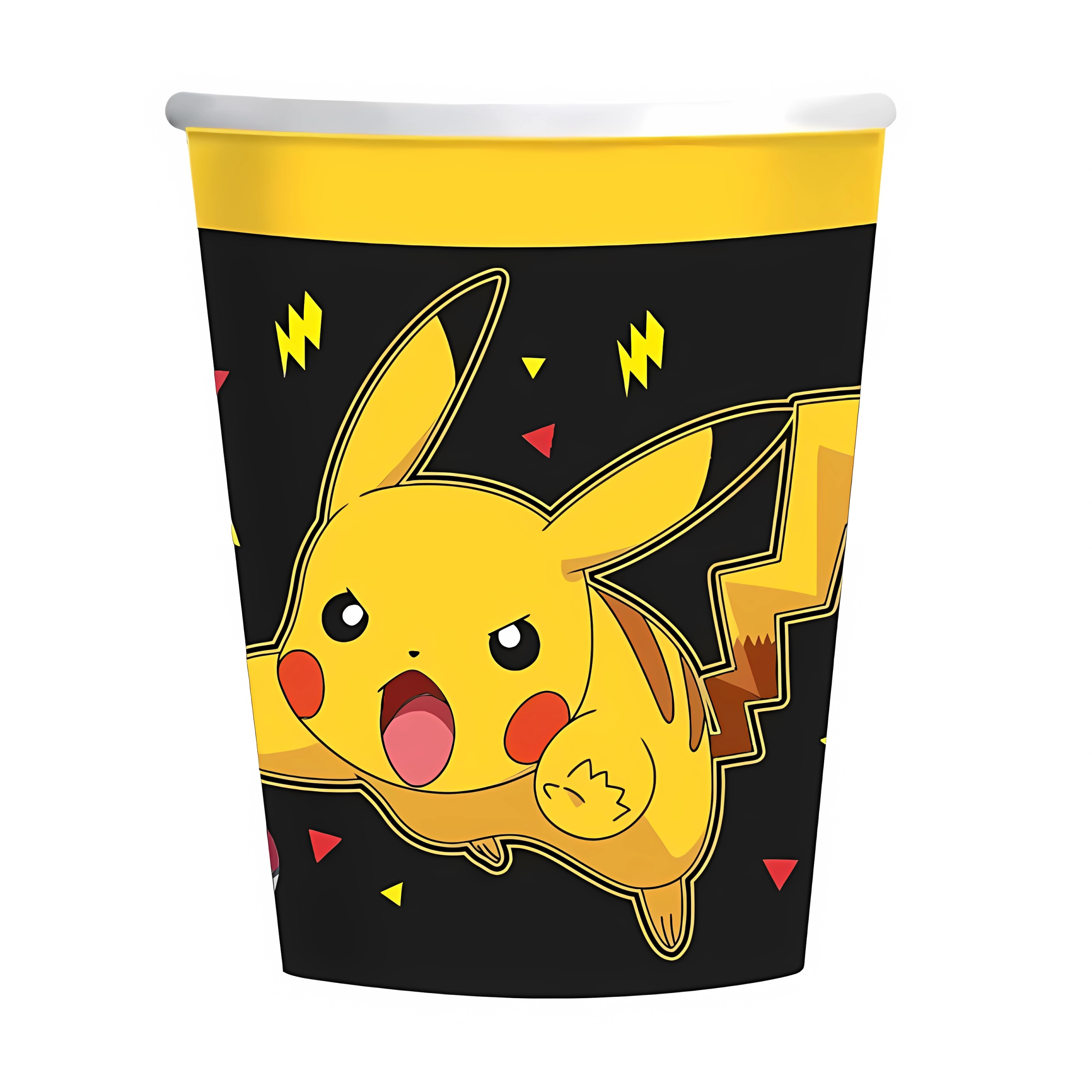 bicchieri Pokémon Pikachu 238 ml confezione 8 pezzi in carta