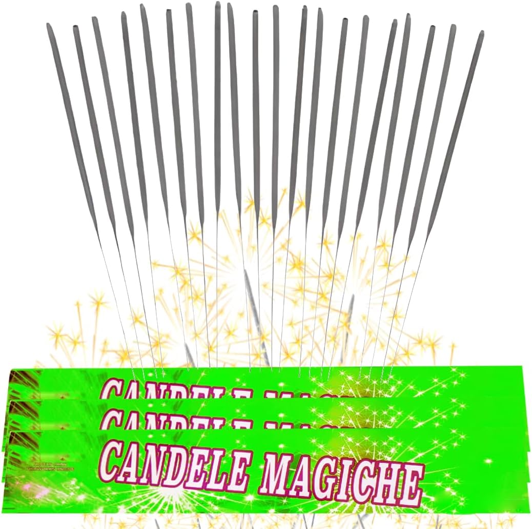 Candeline Magiche 37CM Scintille Luminose
