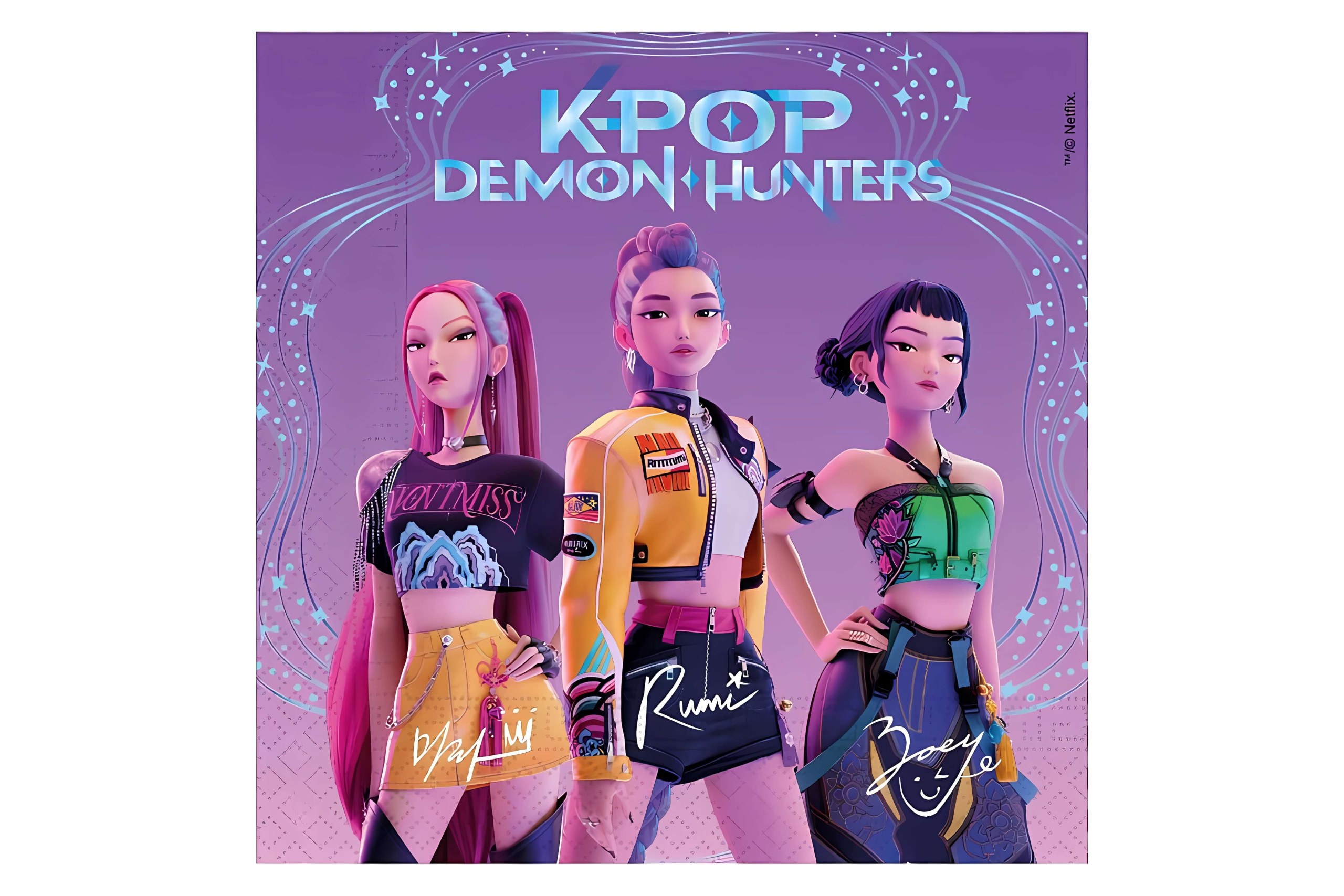 Tovaglioli KPop Demon Hunters con Jinu Mira e Zoey confezione da 20